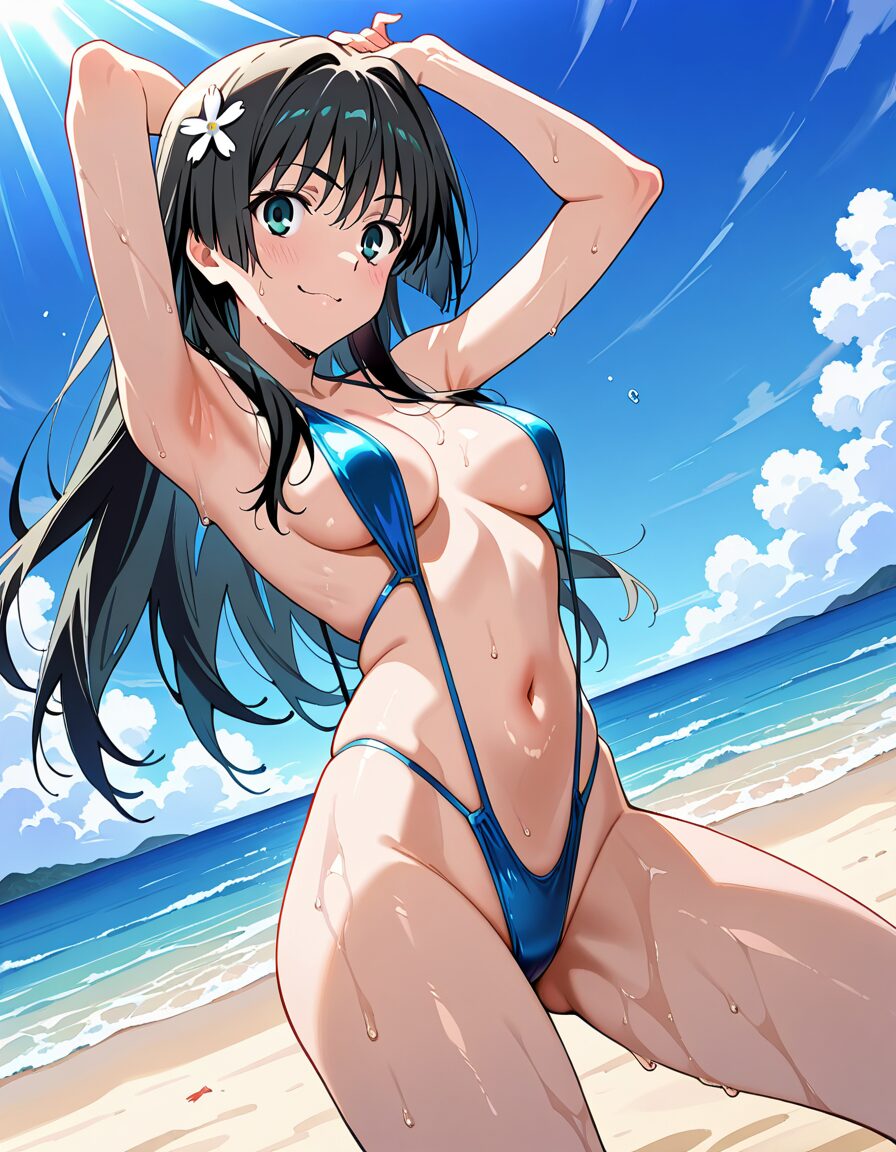 佐天涙子（とある科学の超電磁砲）エロ画像33