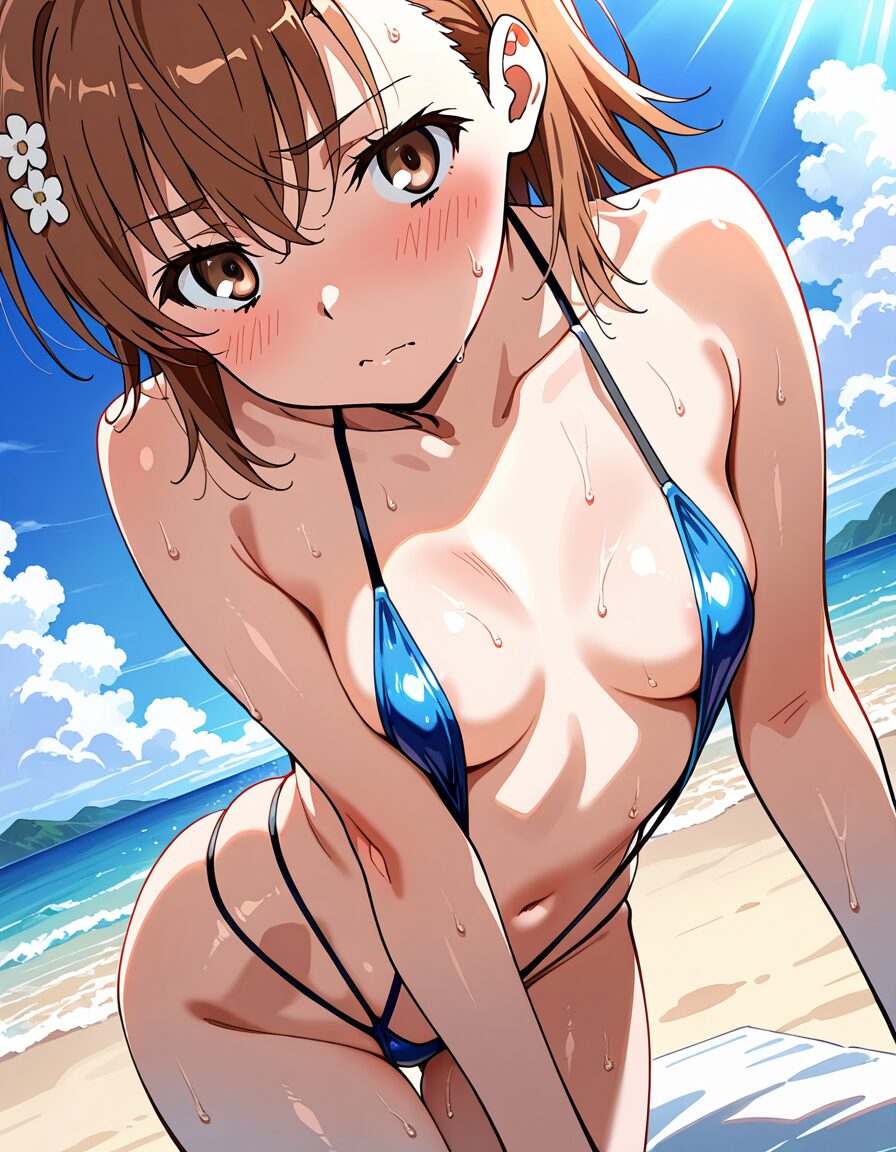 御坂美琴(とある科学の超電磁砲)エロ画像2