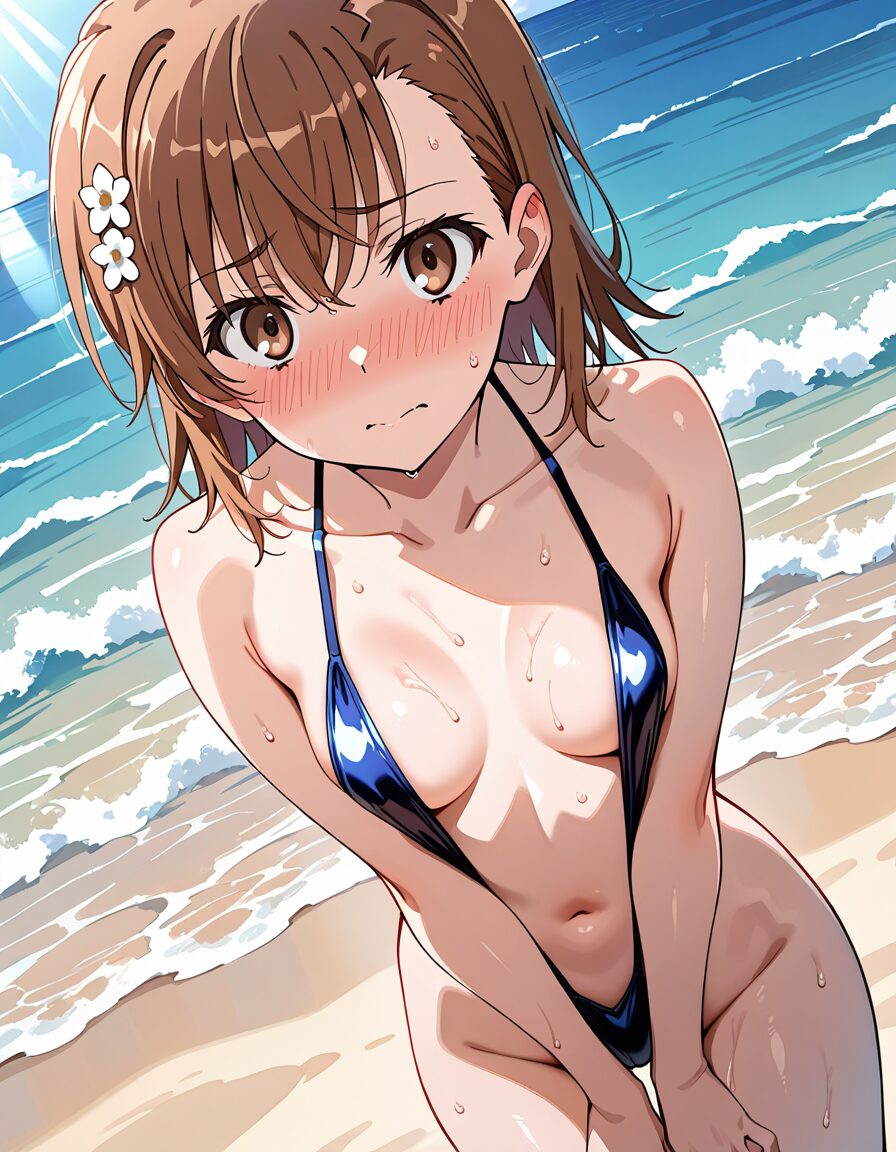 御坂美琴(とある科学の超電磁砲)エロ画像6